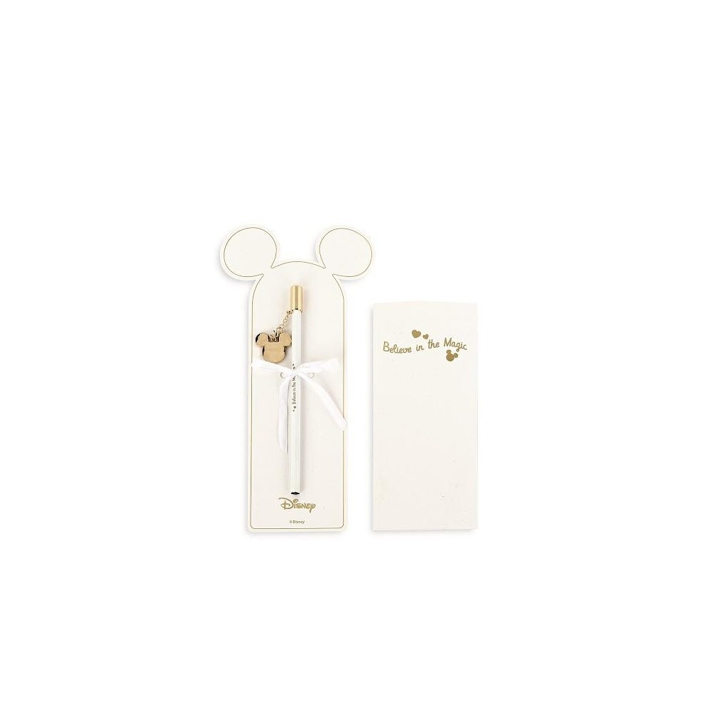 MATITA MICKEY ORO H17.5 CON BUSTINA